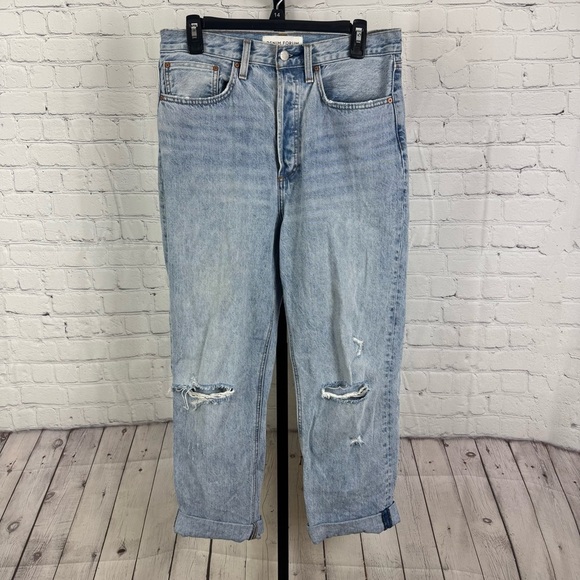 Denim Forum Joni High Rise Loose Fit Jeans Size 29 Long - Picture 1 of 7